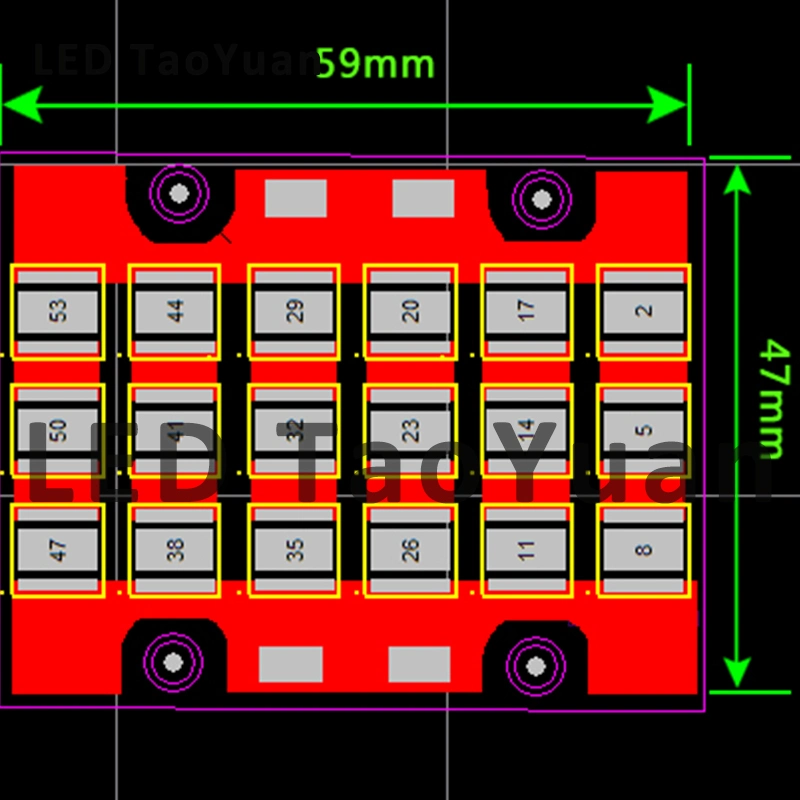 LED UV Light 395nm 150W COB Light Source