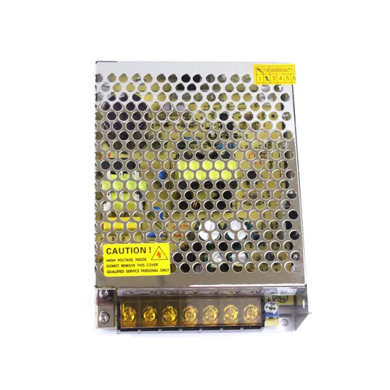 AC zu DC 12V 8,5A 100W Black King Kong Ultradünnes Lichtkasten-Netzteil für LED-Streifenlichter und UV-Weichfilm-Werbelichtkasten